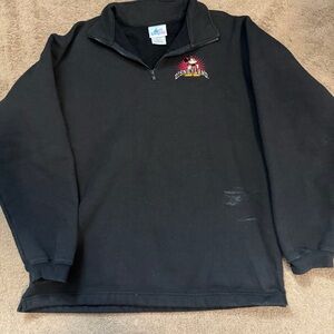 Disneyland Black Quarter-Zip Sweatshirt